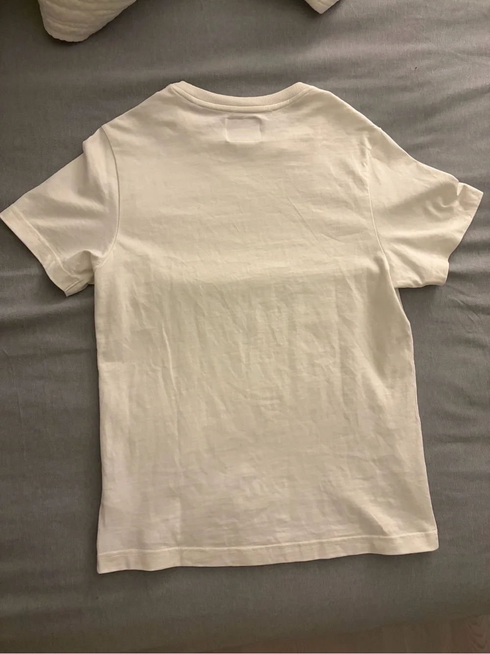 Jason Wu White Short-Sleeve Crew Neck Tee